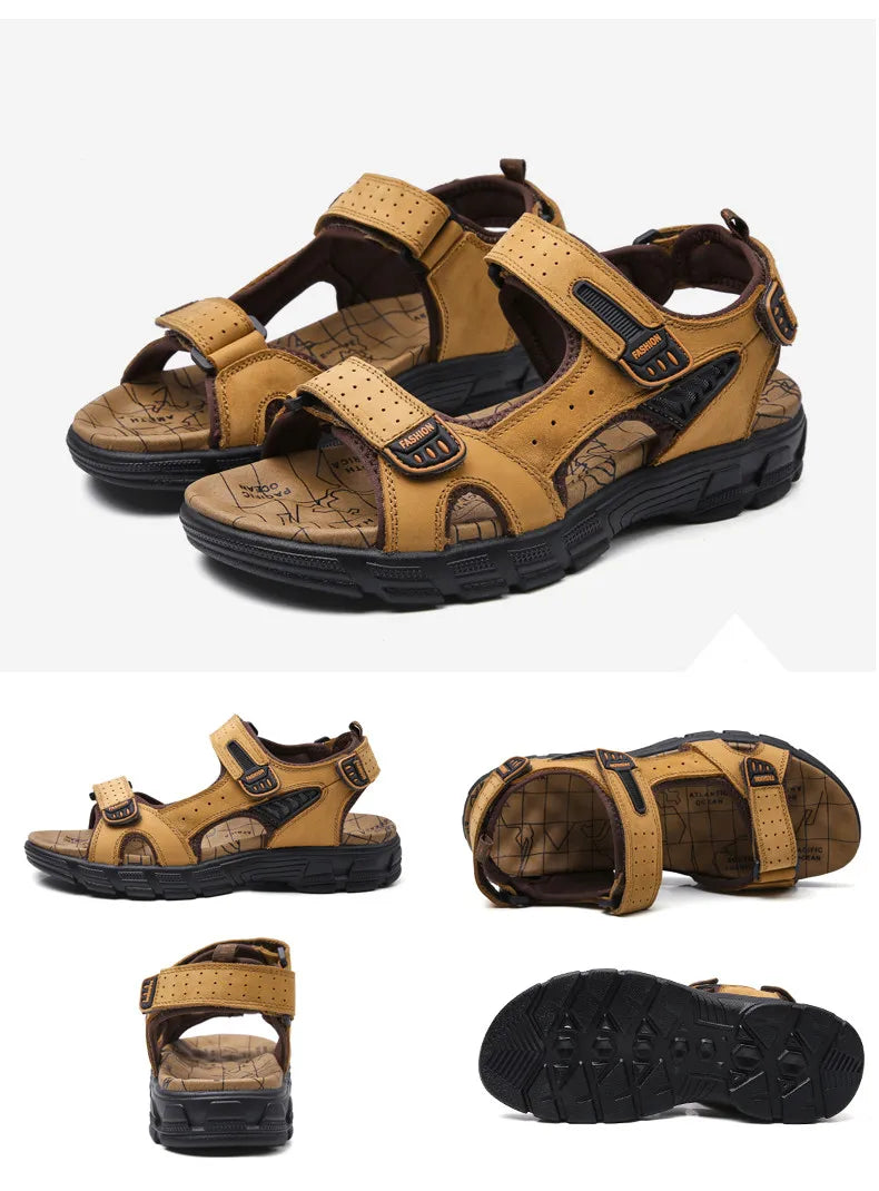 Sandales Cuir Homme