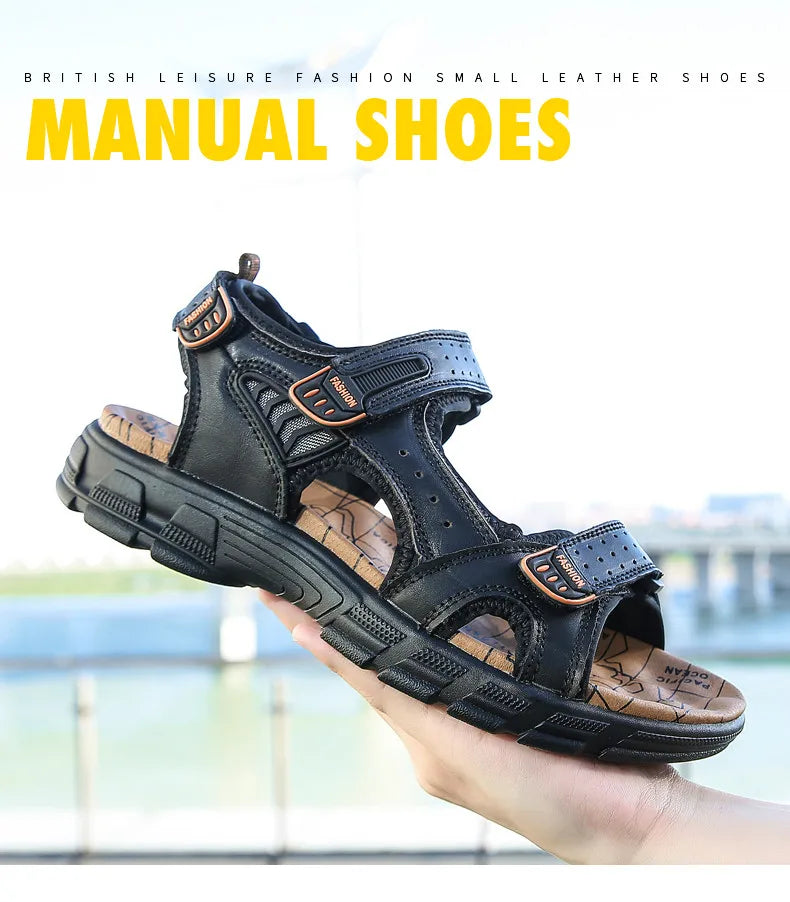 Sandales Cuir Homme