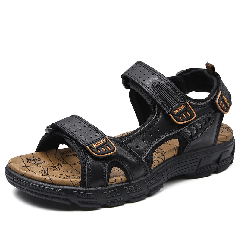Sandales Cuir Homme