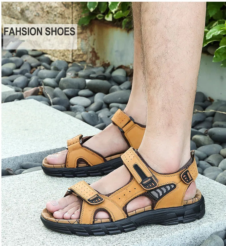 Sandales Cuir Homme