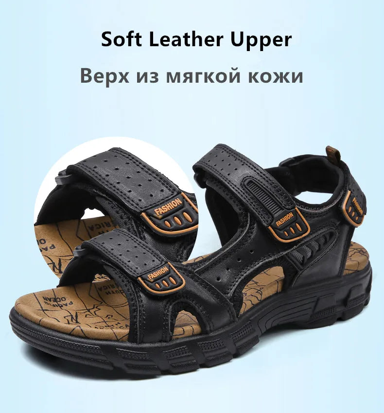 Sandales Cuir Homme